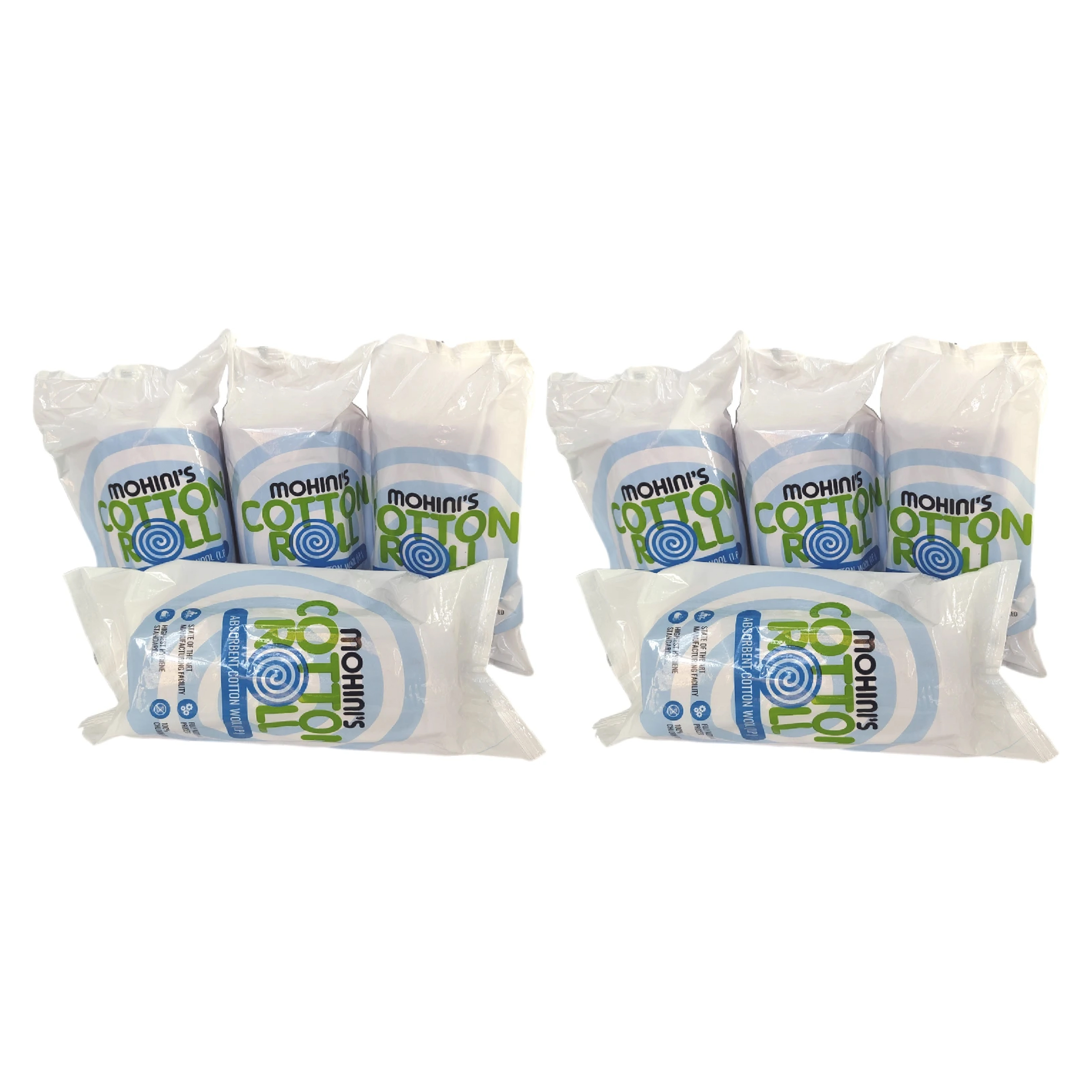 Mohini Premium Surgical Cotton Roll – Extra Soft & Highly Absorbent (1 Pc)