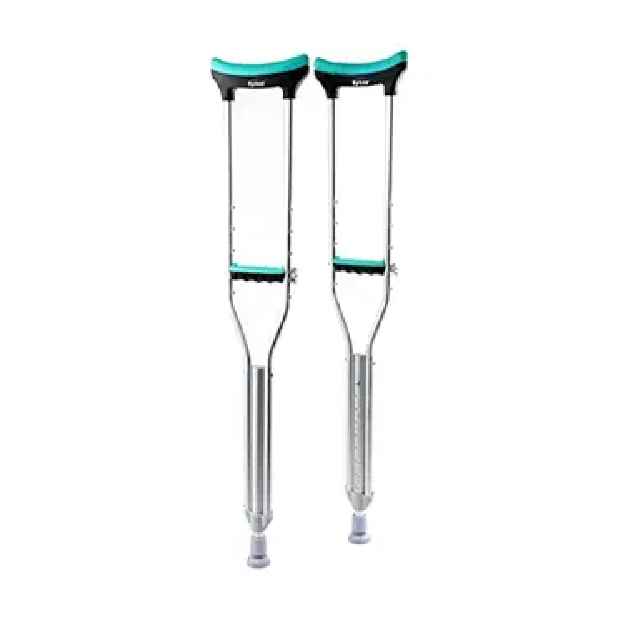Tynor Auxiliary Crutch – Silver, Medium (1 Pair)