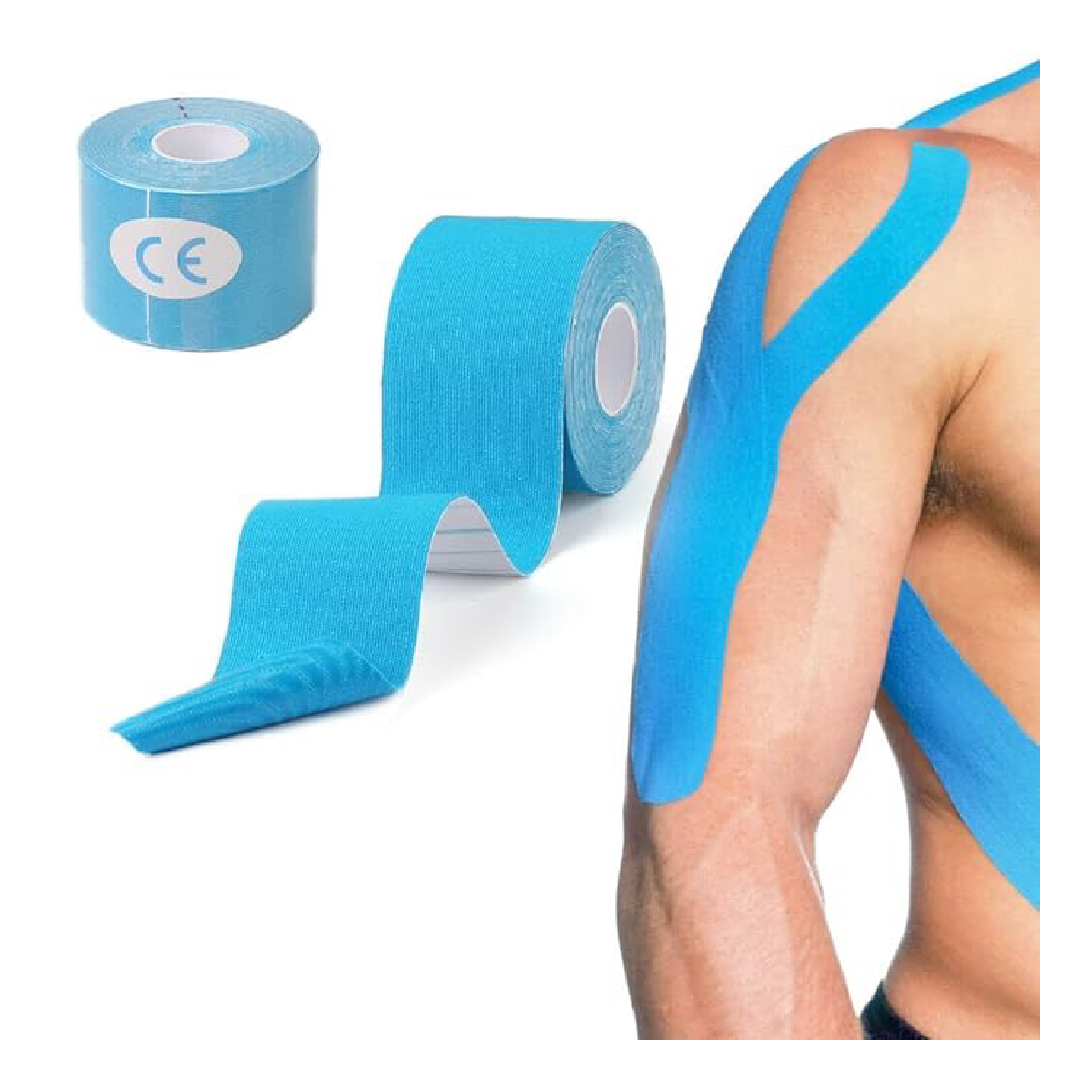 KSHMANIDHAYE Waterproof Kinesiology Tape – 5 cm (1 Pc)