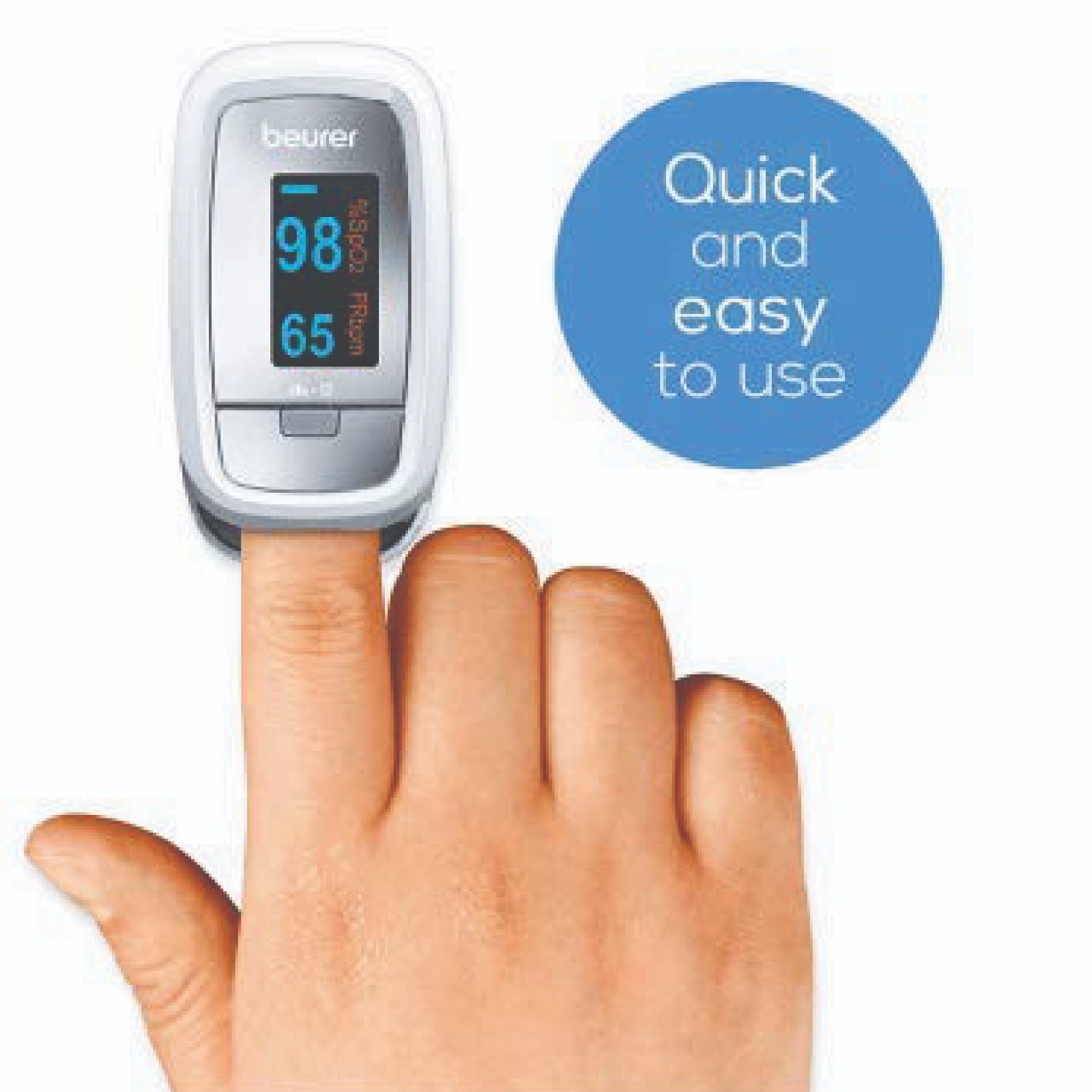 Beurer Fingertip Pulse Oximeter (1 Pc)