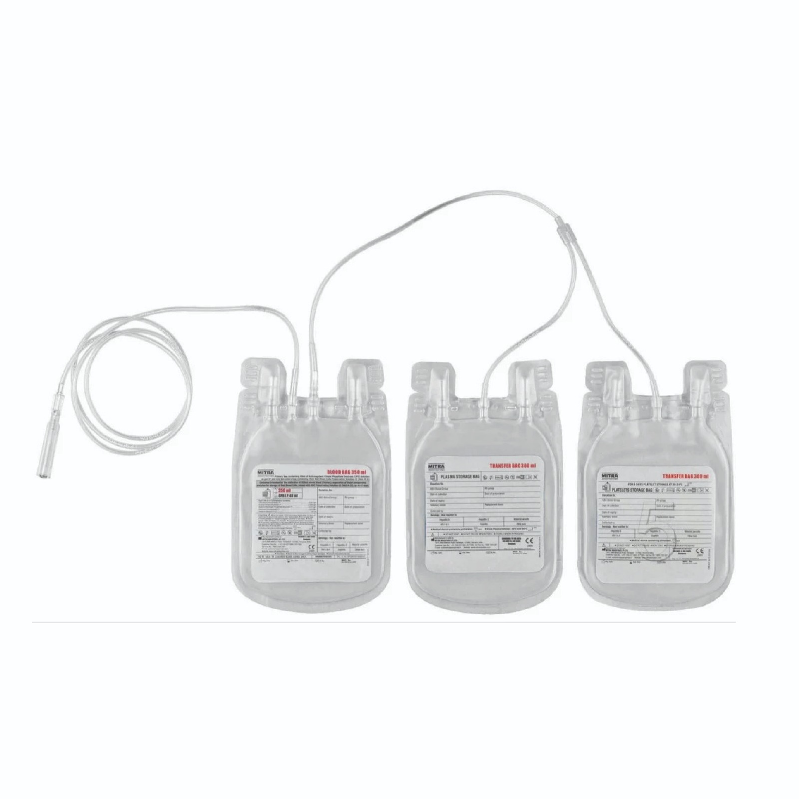 Triple Blood Bag – 350 ml (2 Pcs)