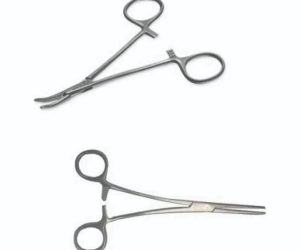 Sanju Khushi Surgicals Artery Forceps Curved – 6 Inch (Stainless Steel, 2 Pcs)