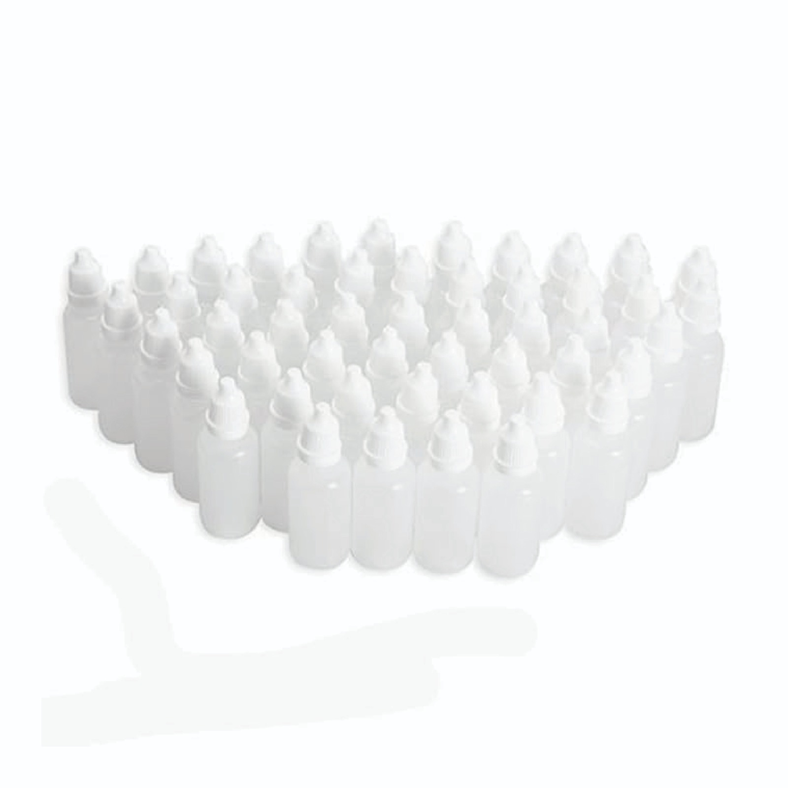 10 ml Empty Squeezable Dropper Bottles – Refillable Eye Liquid Bottles (25 Pcs)