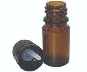 Glass Bottle with Inner Lid, Cap & Dropper (10 Pcs)