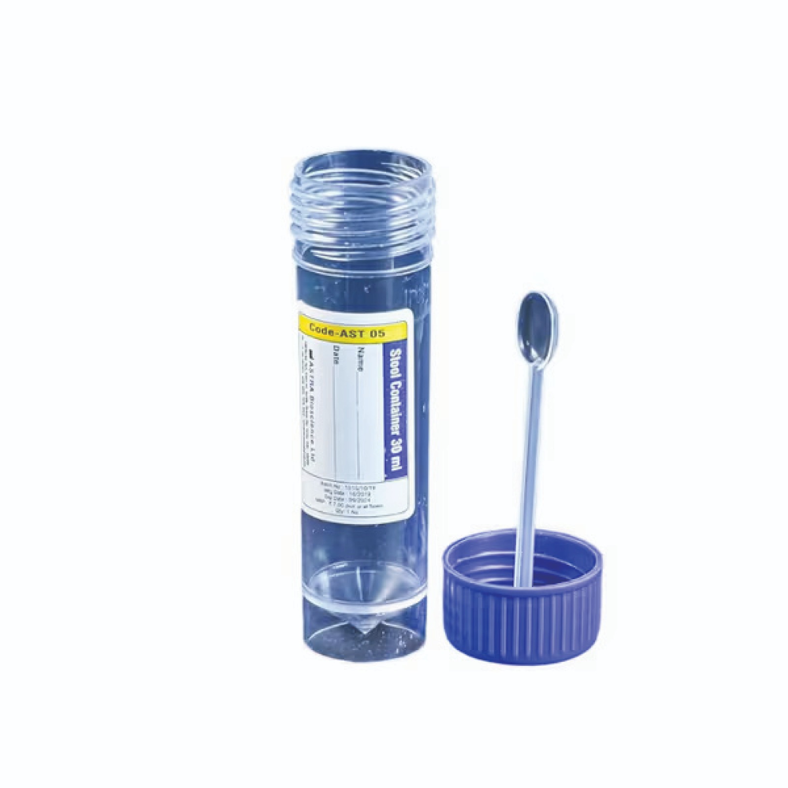 Astro Stool & Sputum Sample Collection Container – 60 ml (Pack of 50)