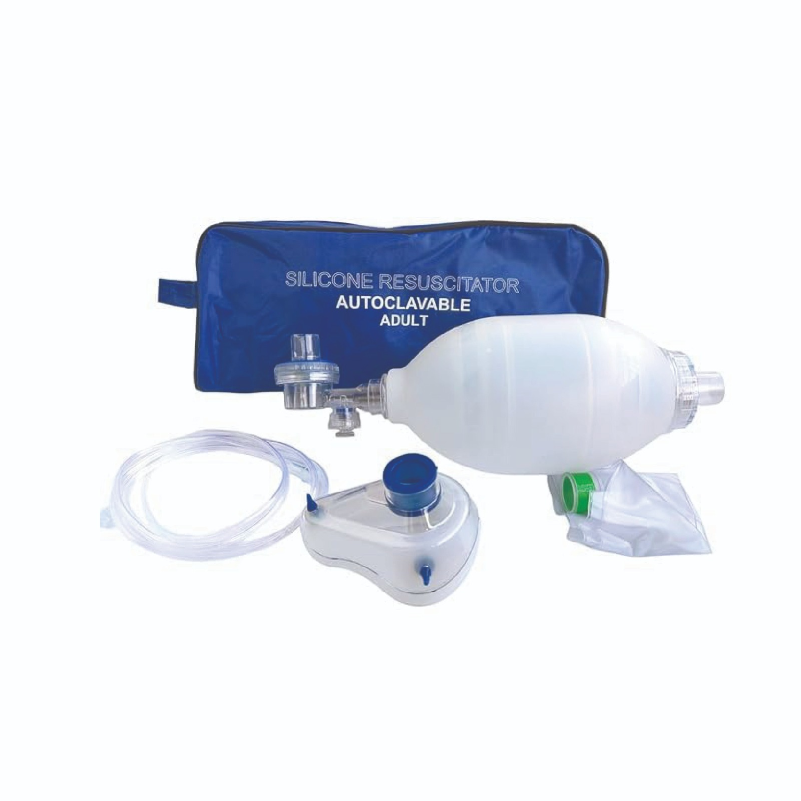 Silicone Artificial Resuscitator (Ambu Type Bag) – Adult (1 Pc)