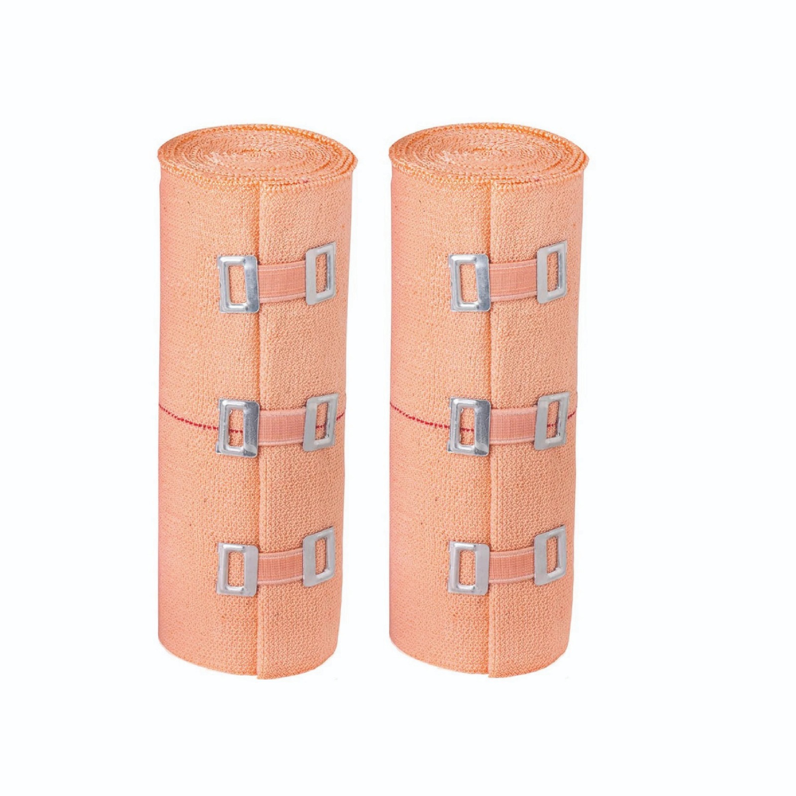 Classic Crepe Bandage – Elastic Compression Wrap for Sprains, Swelling & Injuries (8 cm x 4 Meter, 2 Pcs)