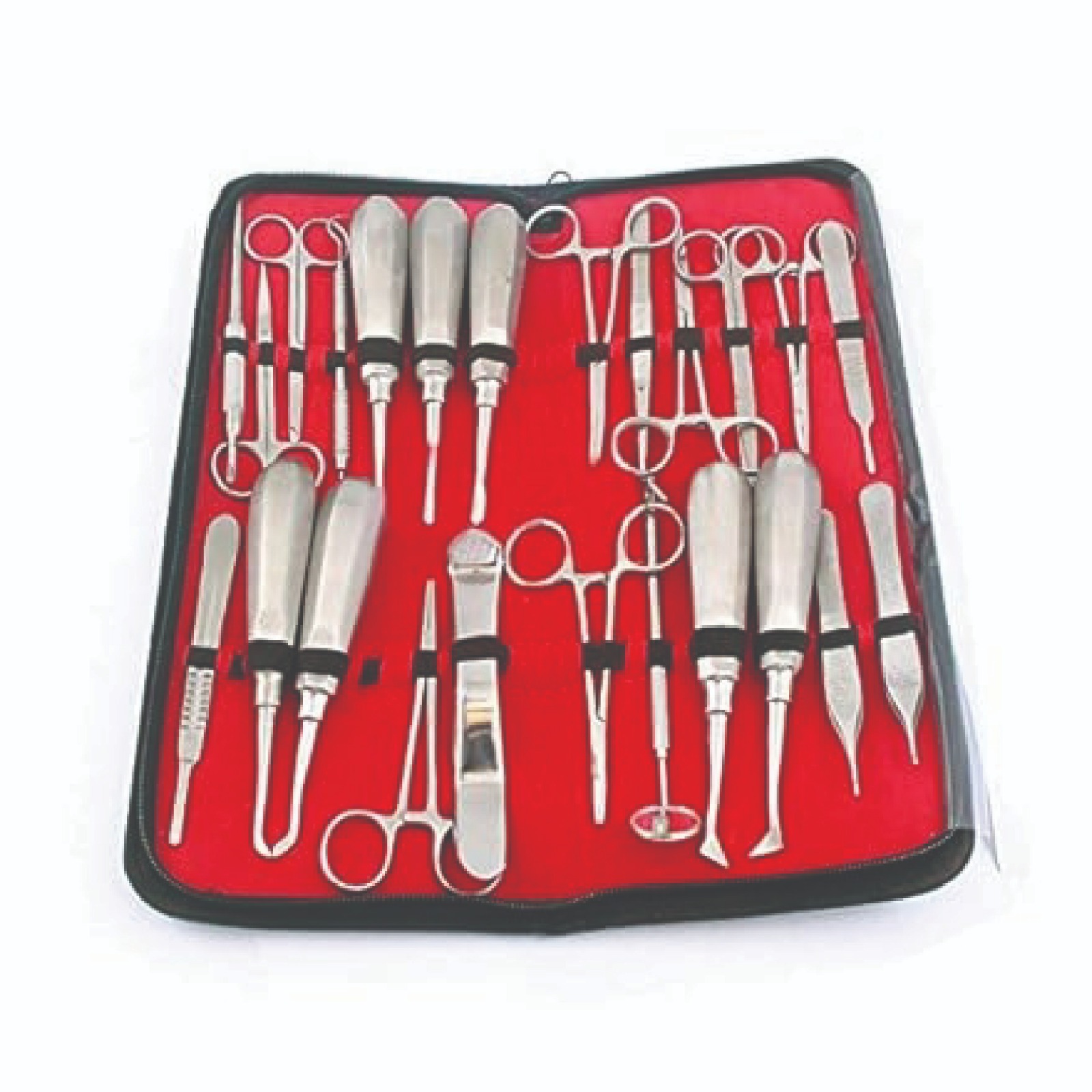 AA PRO 37-Pcs Premium Basic Dental Instruments Kit – Elevator, Forceps, Needle Holder & Scalpel Set (KIT A, 1 Pc)