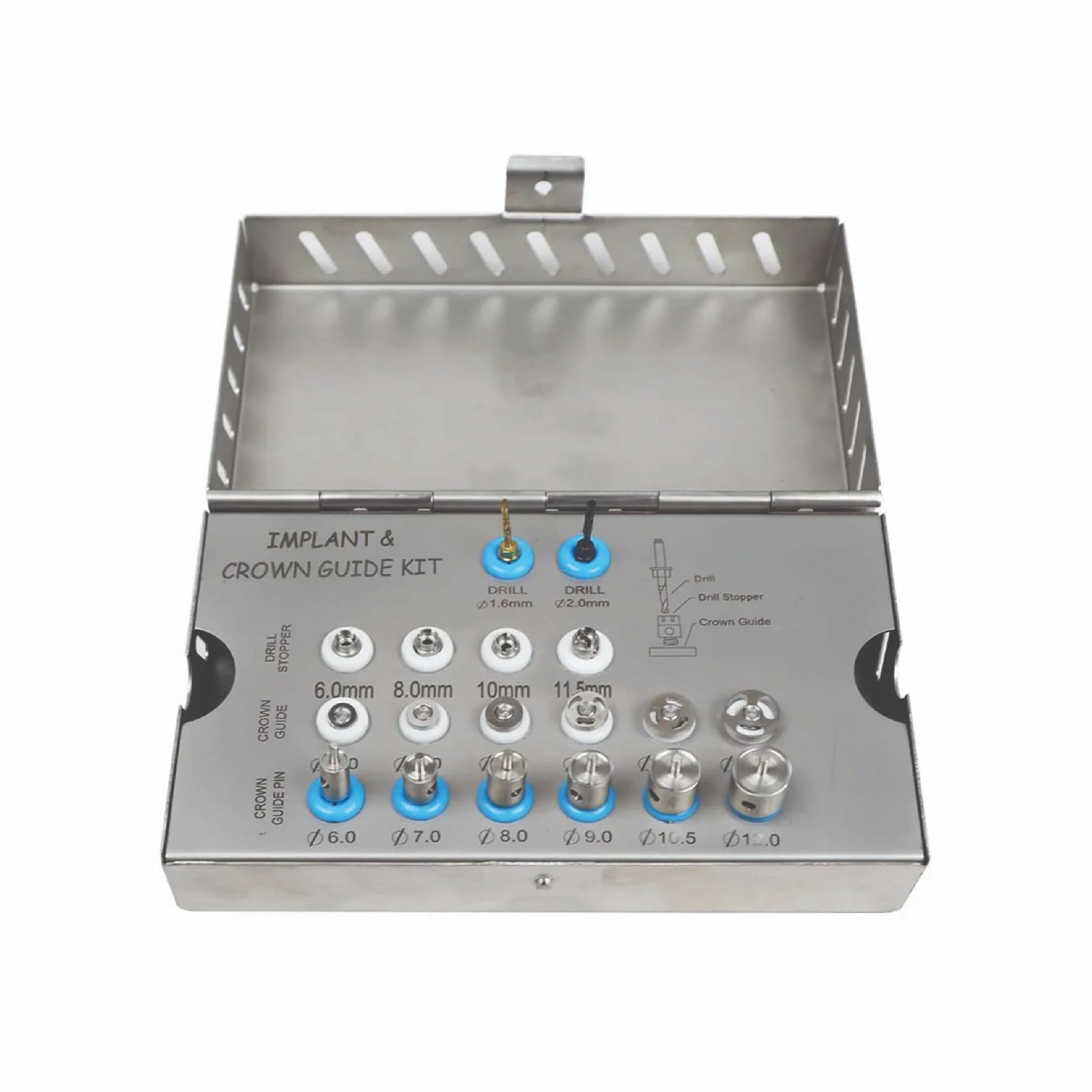 Waldent Implant & Crown Guide Kit – Set of 18 (K19/4)
